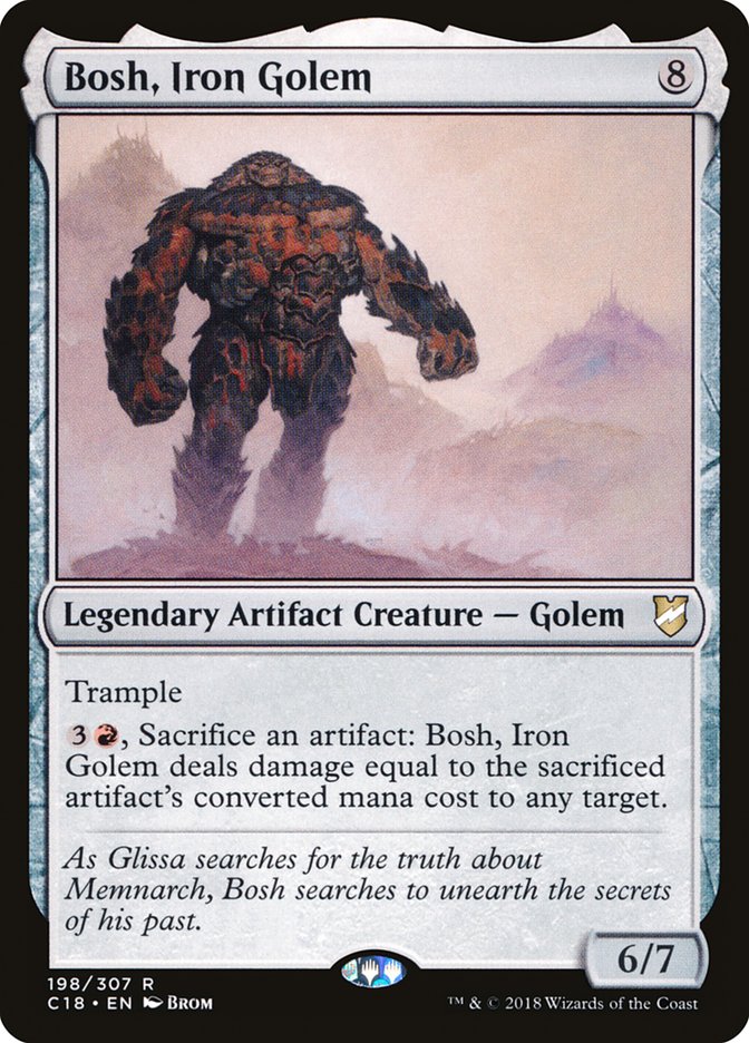 Bosh, Iron Golem [Commander 2018] | Good Games Modbury