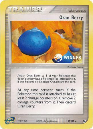 Oran Berry (85/109) (Jumbo Card) [EX: Ruby & Sapphire] | Good Games Modbury