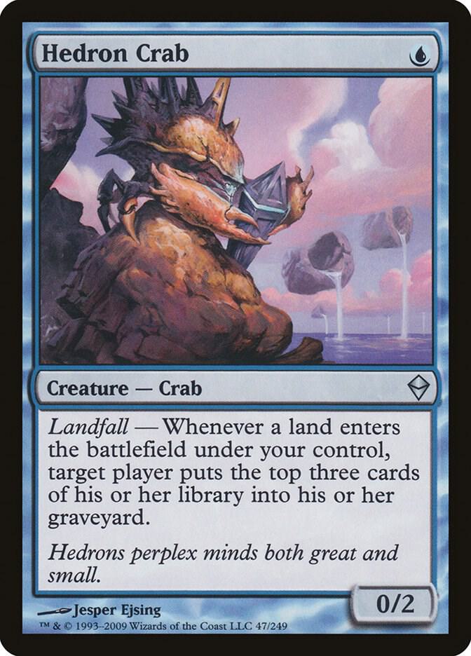 Hedron Crab 47/249 (Zendikar)  | Good Games Modbury