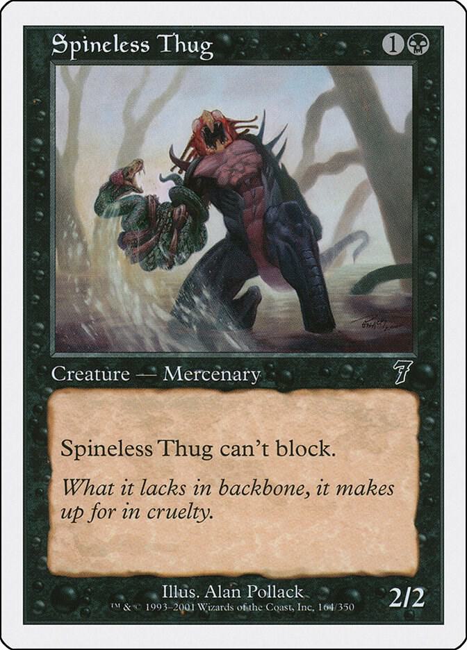 Spineless Thug 164/350 (7th Edition)  | Good Games Modbury