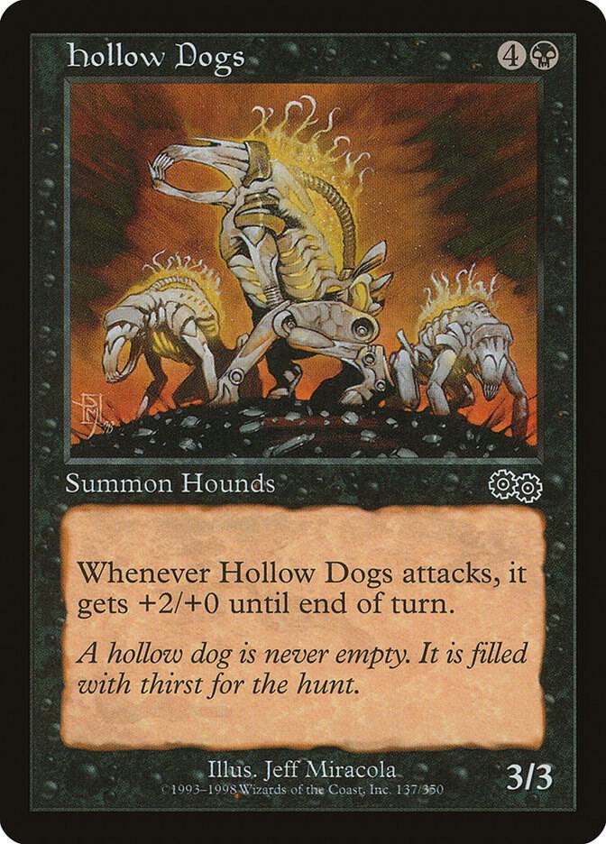 Hollow Dogs 137/350 (Urza's Saga)  | Good Games Modbury