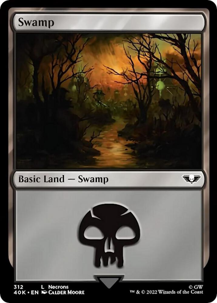Swamp 312 (Universes Beyond: Warhammer 40,000)  | Good Games Modbury
