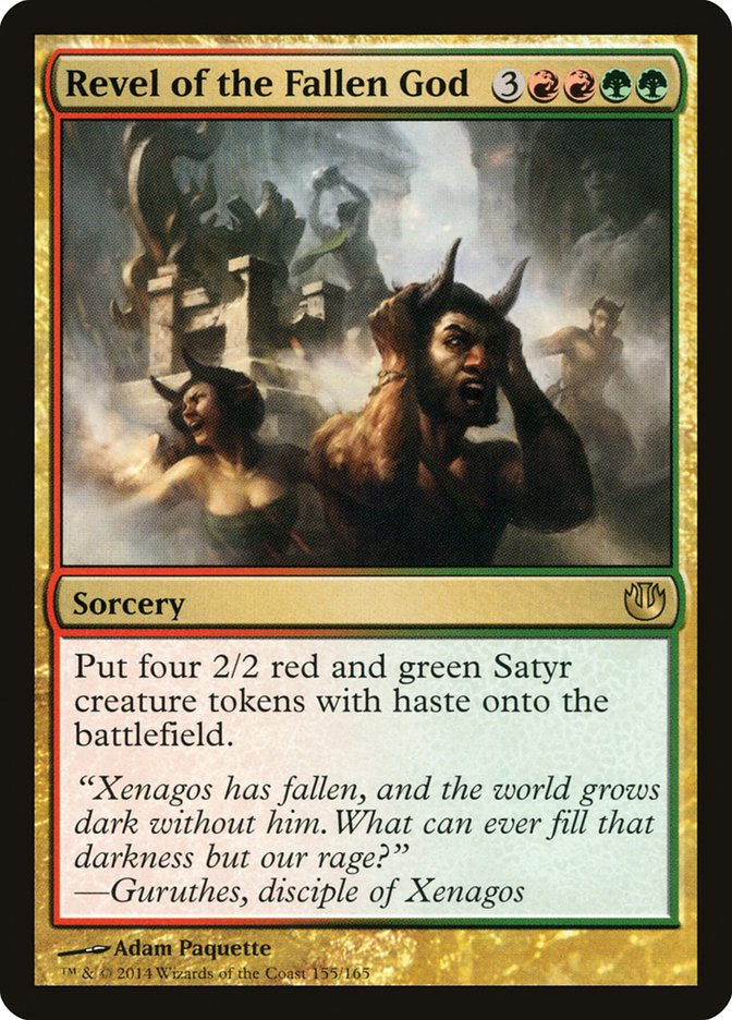 Revel of the Fallen God 155/165 (Journey Into Nyx)  - Foil | Good Games Modbury