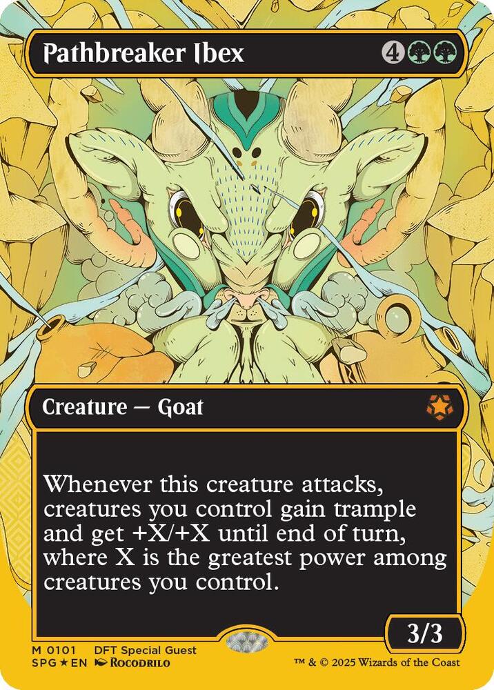 Pathbreaker Ibex 101/0 (Special Guests)  - Borderless First-Place Foil | Good Games Modbury