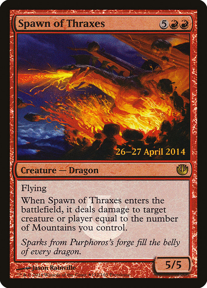 Spawn of Thraxes [Journey into Nyx Prerelease Promos] | Good Games Modbury