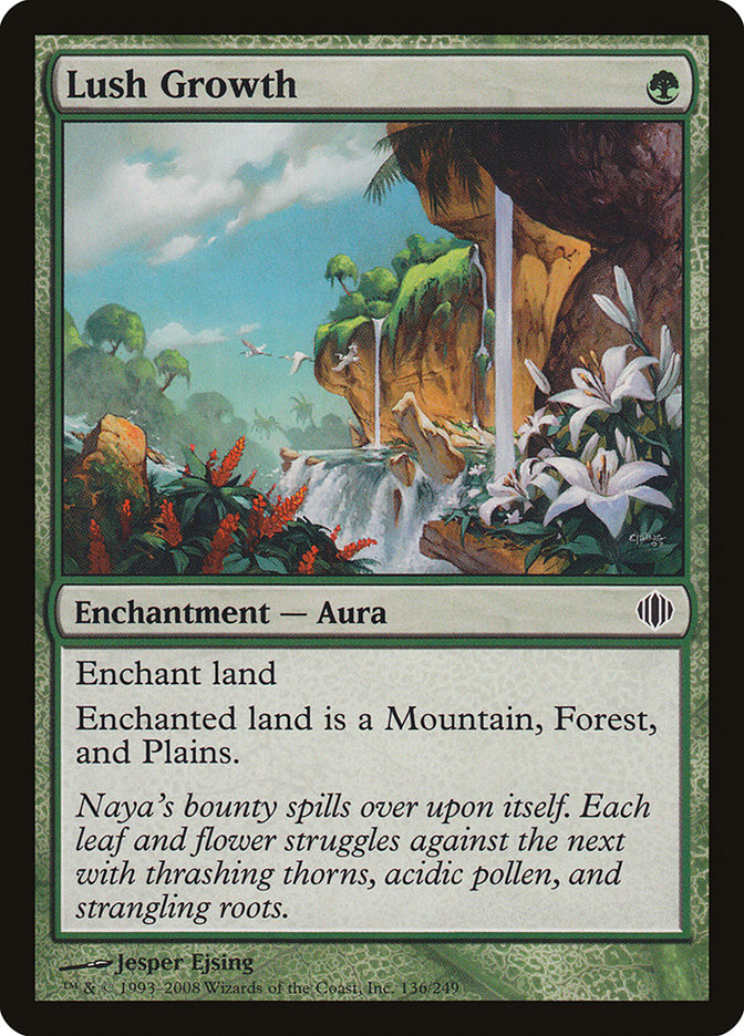 Lush Growth 136/249 (Shards of Alara)  | Good Games Modbury