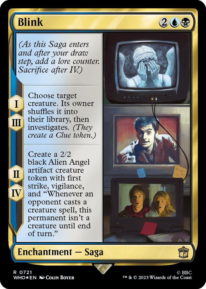 Blink 721/331 (Universes Beyond: Doctor Who)  - Surge Foil | Good Games Modbury