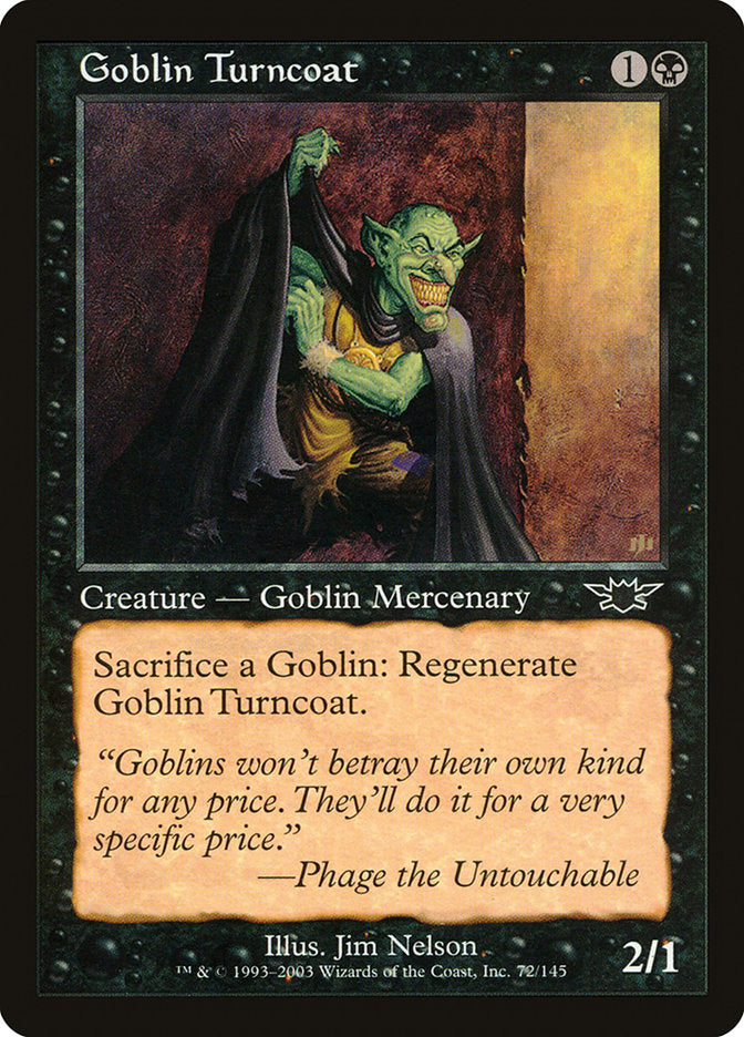 Goblin Turncoat [Legions] | Good Games Modbury