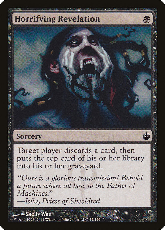 Horrifying Revelation 45/155 (Mirrodin Besieged)  | Good Games Modbury