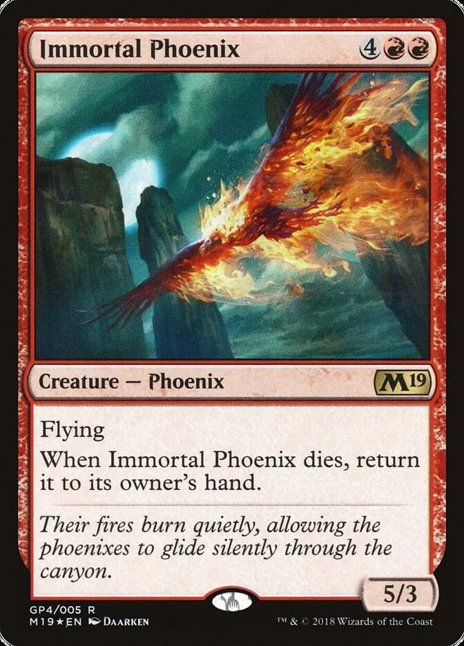 Immortal Phoenix 4/5 (Gift Boxes and Promos)  - Foil | Good Games Modbury