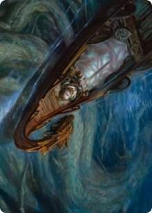 Funeral Longboat Art Card 68 (Art Series: Kaldheim)  | Good Games Modbury