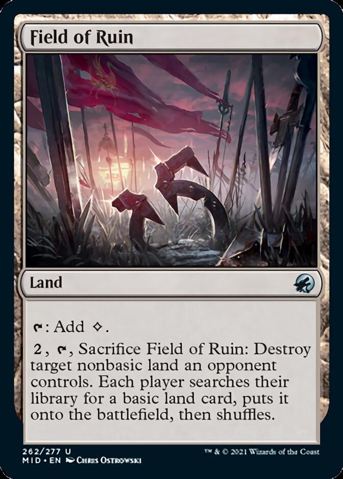 Field of Ruin [Innistrad: Midnight Hunt] | Good Games Modbury