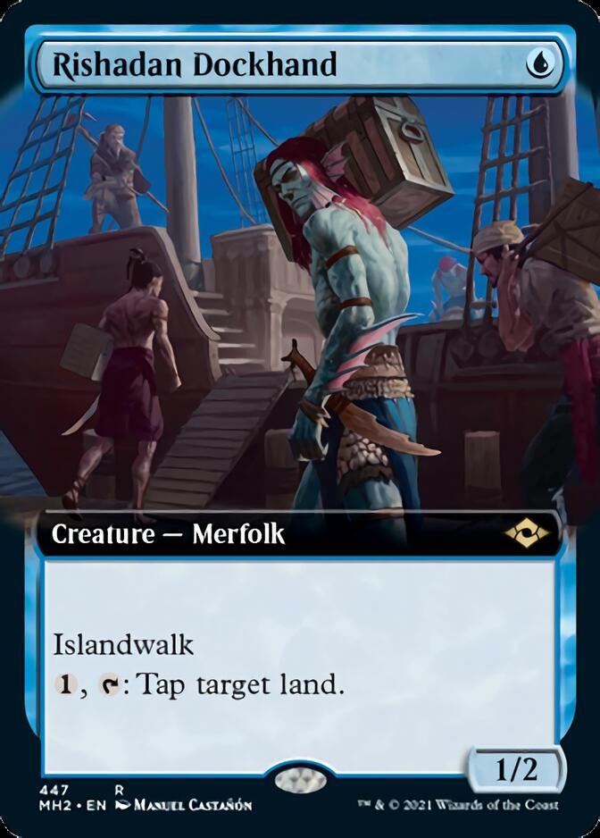 Rishadan Dockhand (Extended Art) [Modern Horizons 2] | Good Games Modbury