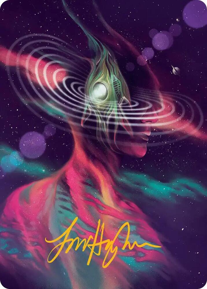 Terrasymbiosis Art Card Gold Stamped Signature 41 (Art Series: Edge of Eternities)  | Good Games Modbury