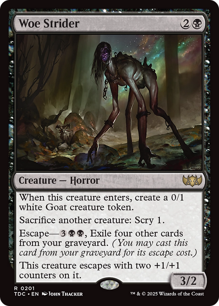 Woe Strider [Tarkir: Dragonstorm Commander] | Good Games Modbury