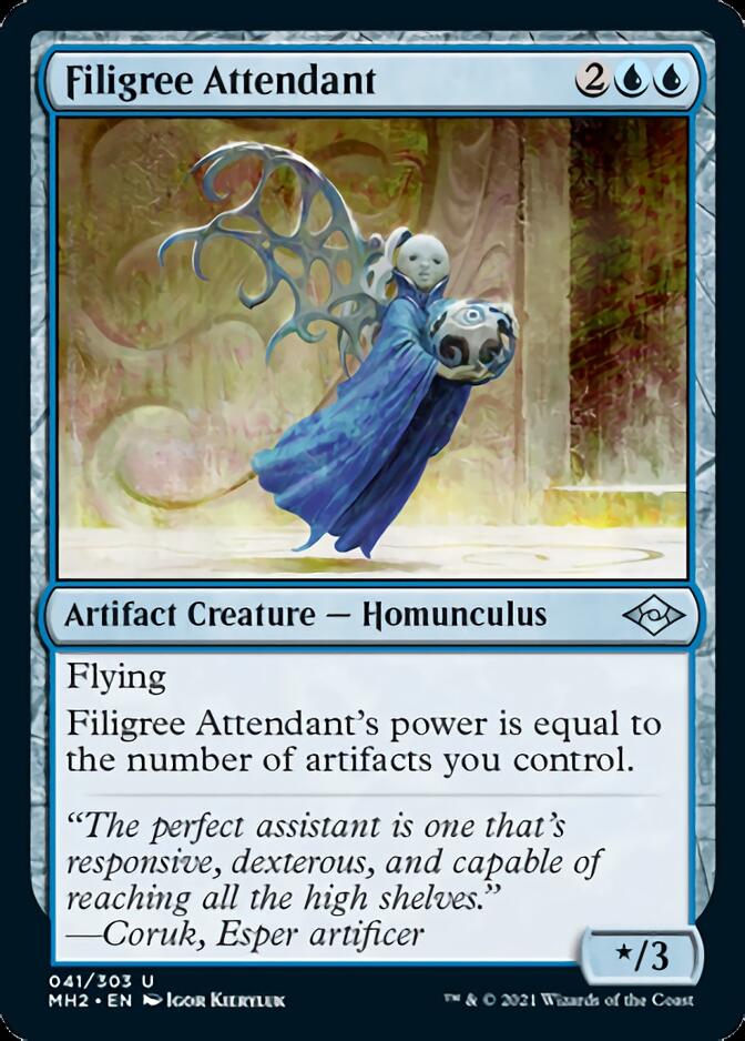 Filigree Attendant [Modern Horizons 2] | Good Games Modbury