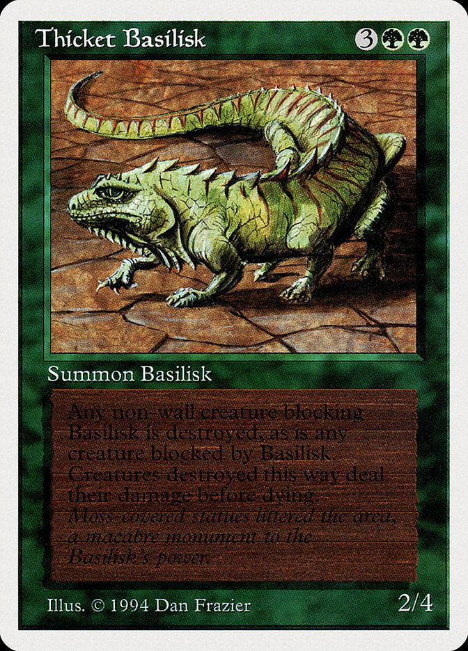 Thicket Basilisk [Summer Magic / Edgar] | Good Games Modbury