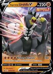 Single Strike Urshifu V (SWSH106) (Jumbo Card) [Sword & Shield: Black Star Promos] | Good Games Modbury