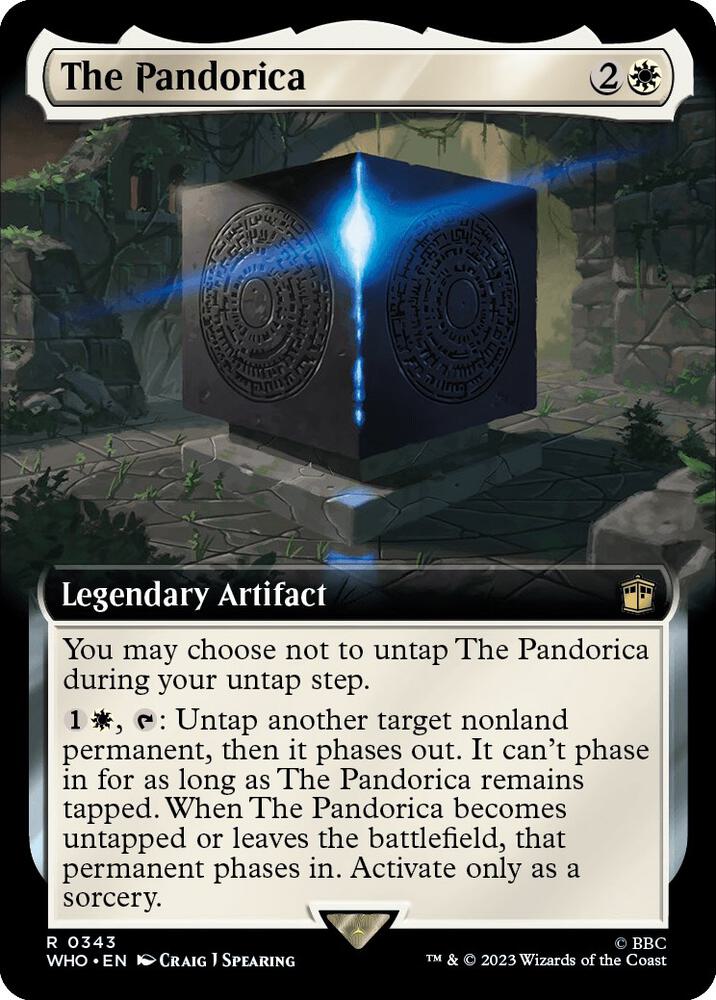The Pandorica 343/331 (Universes Beyond: Doctor Who)  - Extended Art Foil | Good Games Modbury