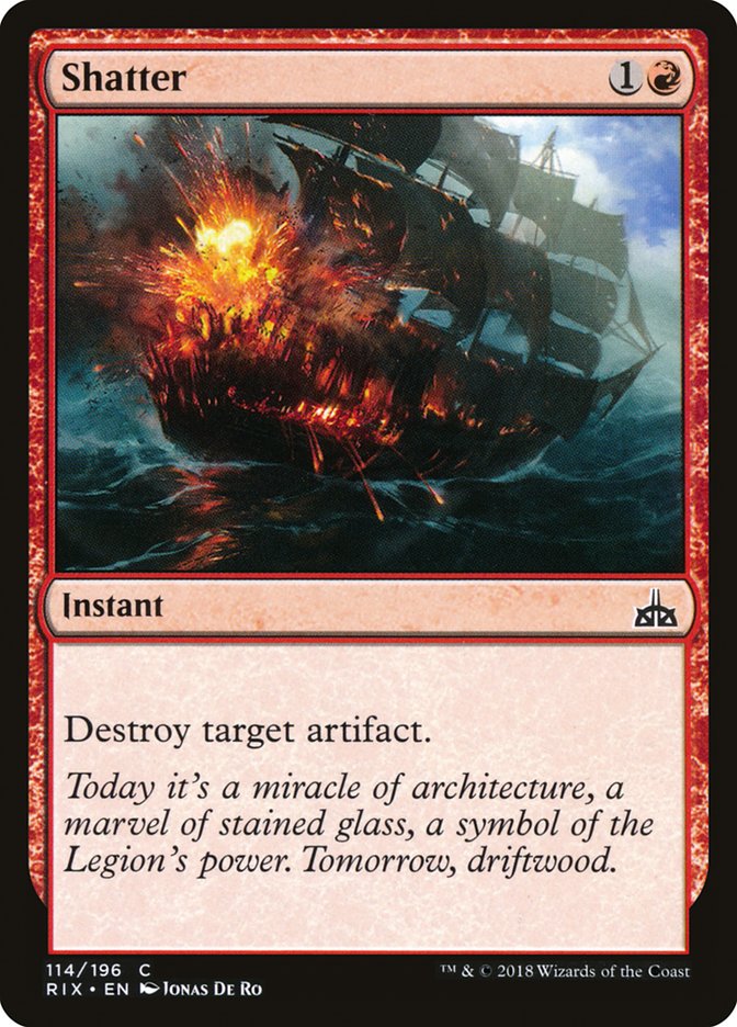 Shatter 114/196 (Rivals of Ixalan)  | Good Games Modbury