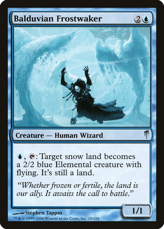 Balduvian Frostwaker 28/155 (Coldsnap)  - Foil | Good Games Modbury