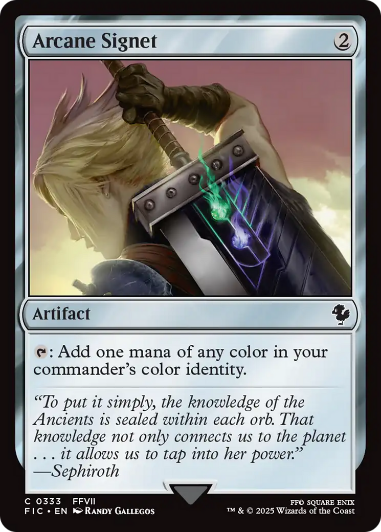 Arcane Signet (0333) [FINAL FANTASY Commander] | Good Games Modbury