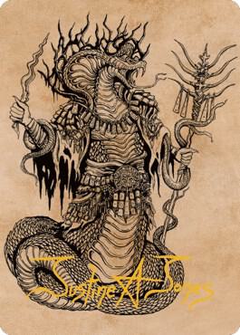 Sivriss Nightmare Speaker Art Card 51 81 Gold Stamped Signature 51 (Art Series: Commander Legends: Battle for Baldur's Gate)  | Good Games Modbury