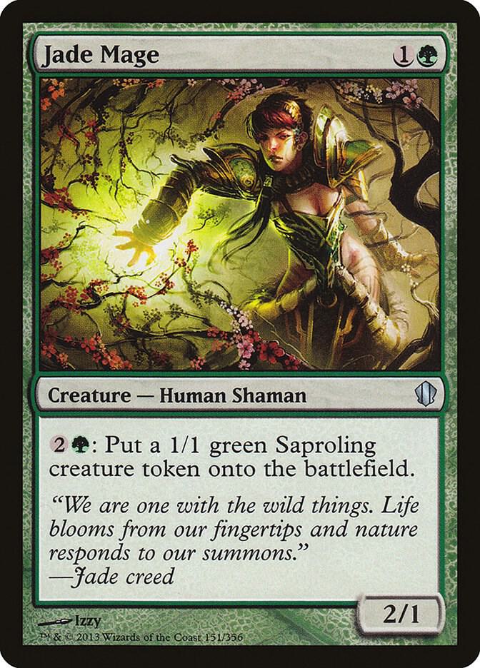 Jade Mage 151/356 (Commander 2013)  | Good Games Modbury