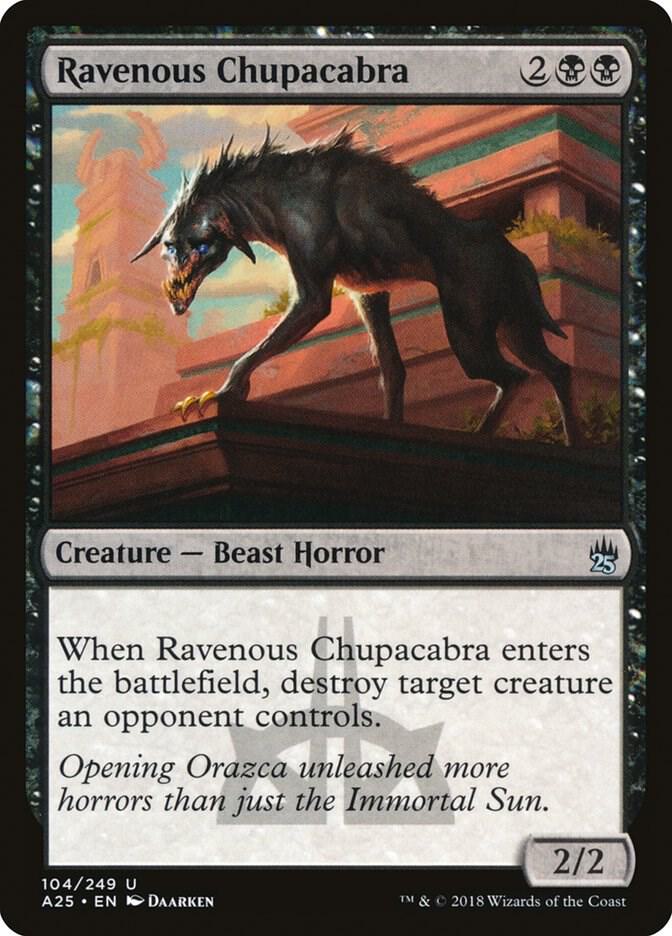 Ravenous Chupacabra 104/249 (Masters 25)  | Good Games Modbury