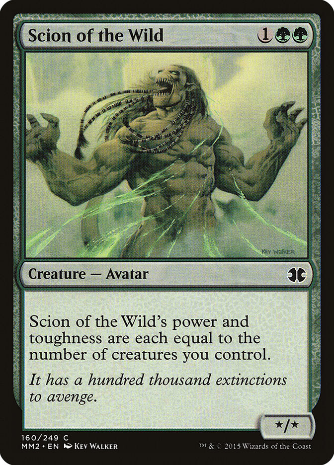 Scion of the Wild 160/249 (Modern Masters 2015)  | Good Games Modbury