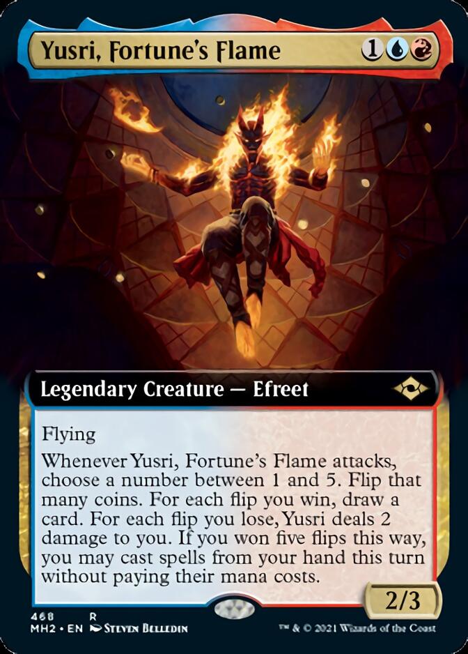 Yusri, Fortune's Flame (Extended Art) [Modern Horizons 2] | Good Games Modbury