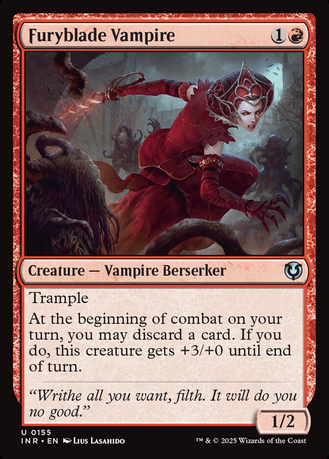 Furyblade Vampire 155/287 (Innistrad Remastered)  | Good Games Modbury