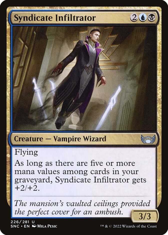 Syndicate Infiltrator 226/281 (Streets of New Capenna)  | Good Games Modbury