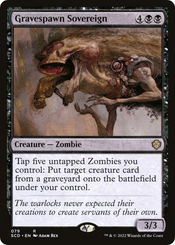 Gravespawn Sovereign 79/352 (Starter Commander Decks)  | Good Games Modbury