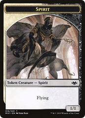 Spirit // Golem Double-Sided Token [Modern Horizons Tokens] | Good Games Modbury