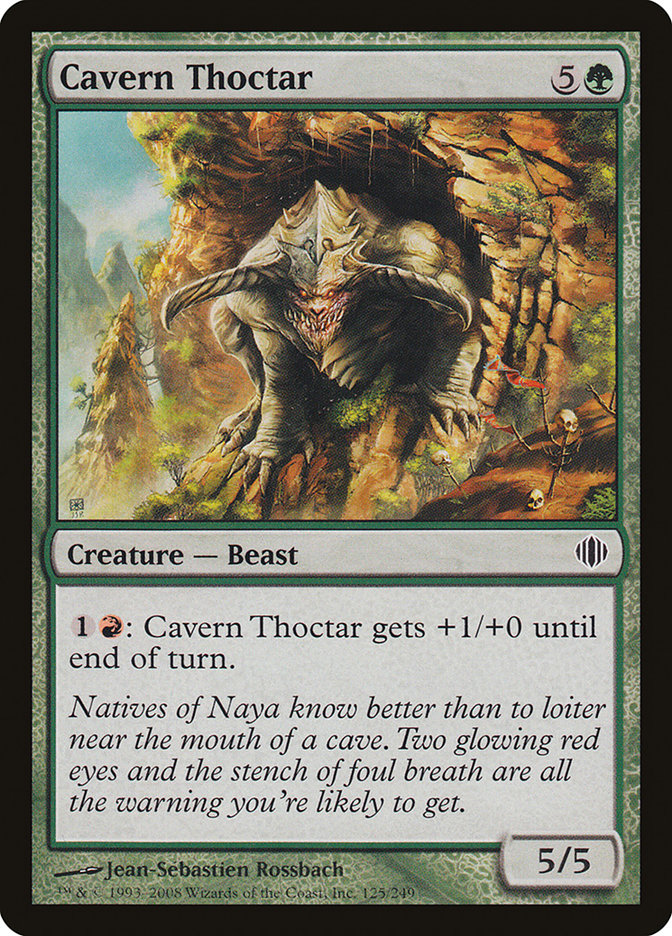 Cavern Thoctar 125/249 (Shards of Alara)  | Good Games Modbury