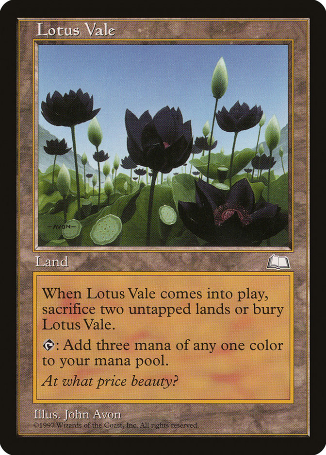 Lotus Vale 165/167 (Weatherlight)  | Good Games Modbury