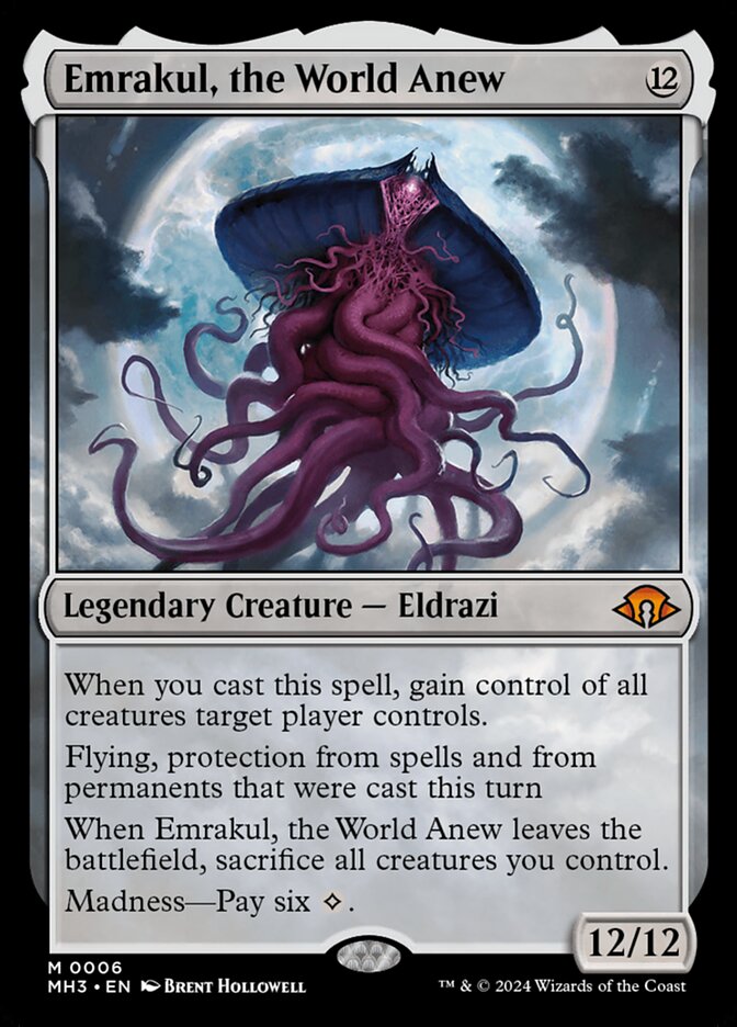 Emrakul the World Anew 6 (Modern Horizons 3)  - Foil | Good Games Modbury