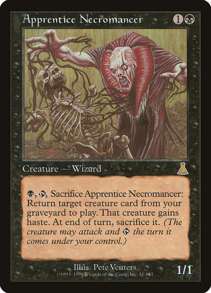 Apprentice Necromancer 51/143 (Urza's Destiny)  - Foil | Good Games Modbury