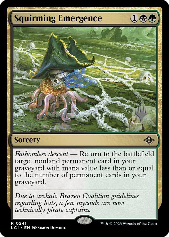 Squirming Emergence 241p/138 (Promo Pack: The Lost Caverns of Ixalan)  | Good Games Modbury