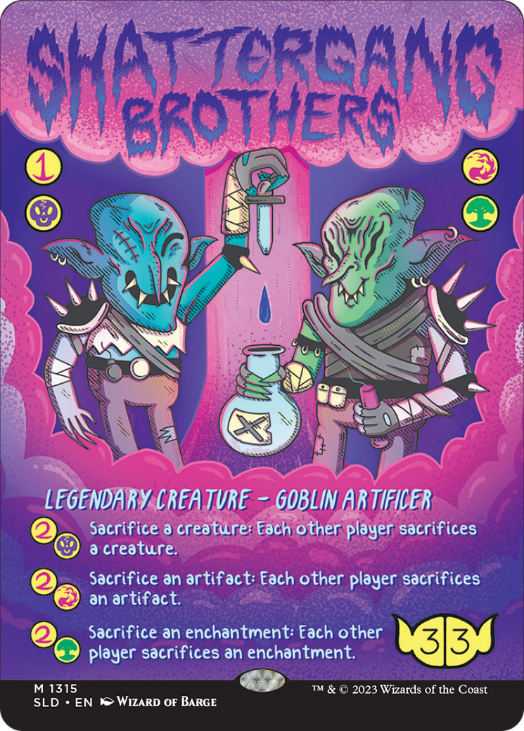 Shattergang Brothers (Rainbow Foil) [Secret Lair Drop Series] | Good Games Modbury