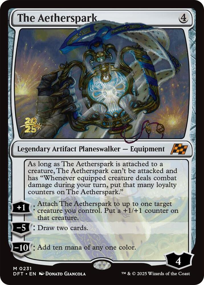 The Aetherspark 231s/160 (Prerelease Cards)  - Foil | Good Games Modbury
