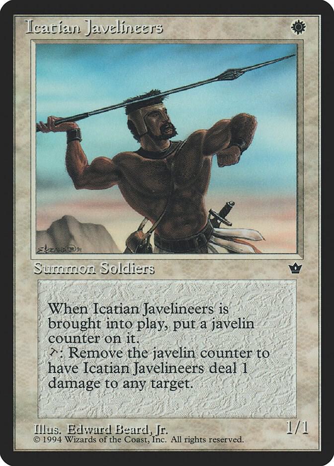 Icatian Javelineers 8b/187 (Fallen Empires)  | Good Games Modbury