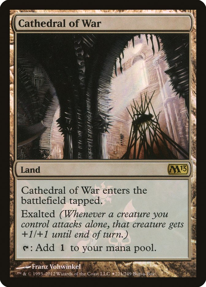 Cathedral of War (Buy-A-Box) [Magic 2013 Promos] | Good Games Modbury