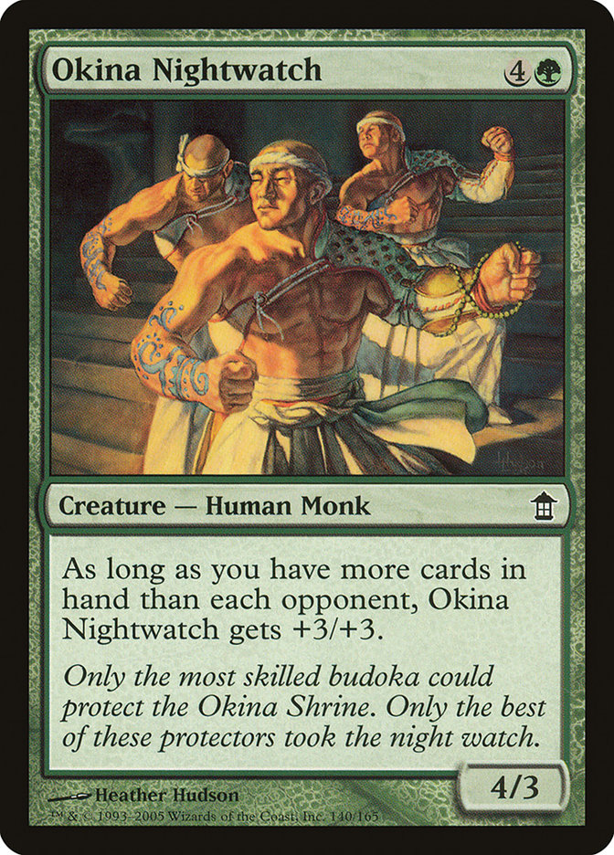 Okina Nightwatch 140/165 (Saviors of Kamigawa)  | Good Games Modbury