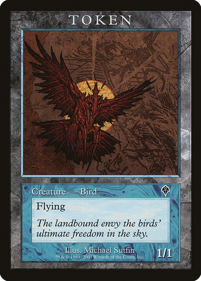 Bird Token [Magic Player Rewards 2001] | Good Games Modbury