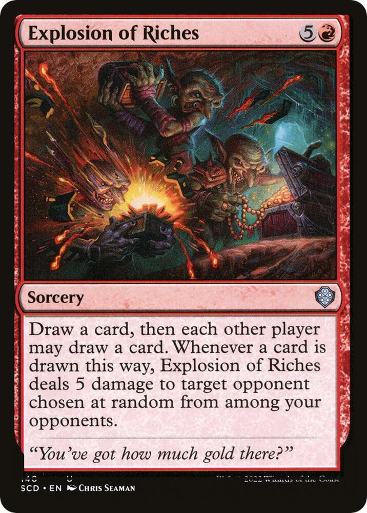 Explosion of Riches 140/352 (Starter Commander Decks)  | Good Games Modbury