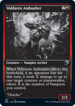 Voldaren Ambusher 166/534 (Innistrad: Double Feature)  - Foil | Good Games Modbury