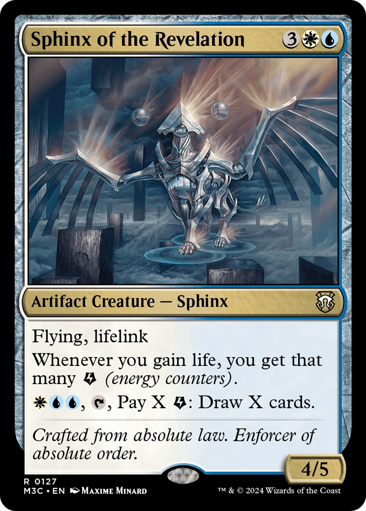 Sphinx of the Revelation (Ripple Foil) [Modern Horizons 3 Commander] | Good Games Modbury