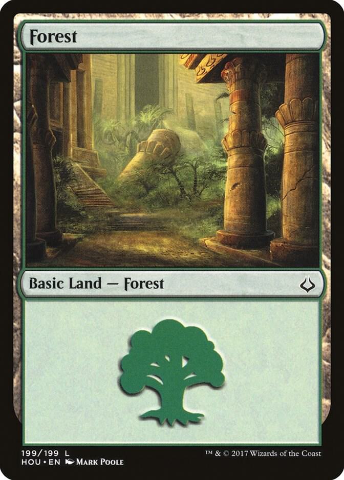 Forest 199/199 (Hour of Devastation)  | Good Games Modbury